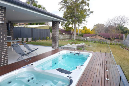 Плавательный спа бассейн Vortex Spas Hydrozone PRO