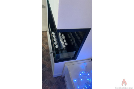 Угловой встраиваемый биокамин Firezo L'angolo Destro 1800